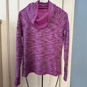 RBX Active Fleece Cowl Neck Top